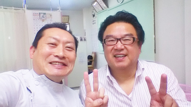 奈良県立医大元非常勤講師 橿原市鍼灸師会学術部長に治療効果を絶賛して頂きました
